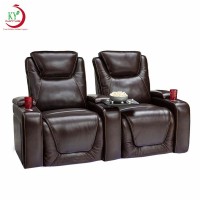 JKY Furniture Adjustable Power Electric Theater Sofa in Factory Custom for Home Cinema