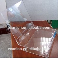 custom clear acrylic flexible laptop stand